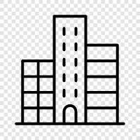 architecture, design, construction, buildings icon svg