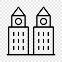 architecture, design, construction, home icon svg