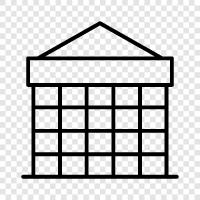 architecture, construction, engineering, buildings icon svg