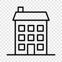 architecture, design, construction, building icon svg