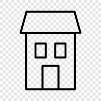 architecture, construction, design, home icon svg