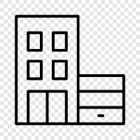 architecture, construction, design, exterior icon svg