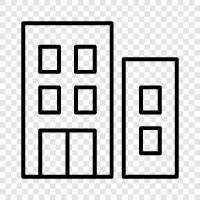 architecture, construction, design, exterior icon svg