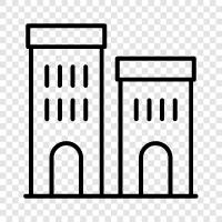 architecture, construction, engineering, home icon svg