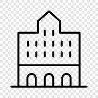 architecture, design, facade, makeover icon svg