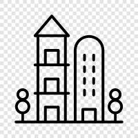 architecture, constructions, design, construction icon svg