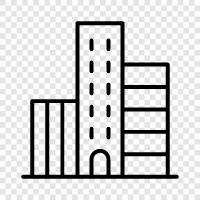 architecture, design, construction, demolition icon svg