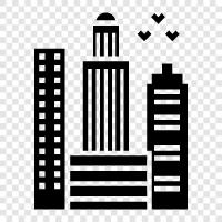 architecture, cityscape, architecture design, cityscape design icon svg