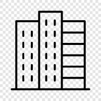 architecture, engineering, construction, height icon svg