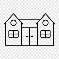 Architecture, Interior Design, Property, Real Estate icon svg