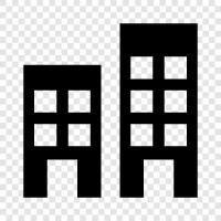 architecture, landmark, historic, buildings icon svg