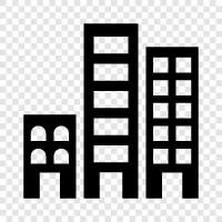 architecture, design, construction, structure icon svg