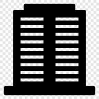 architecture, engineering, tall, construction icon svg