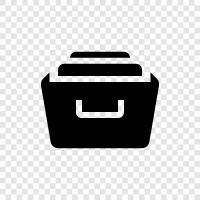 archive, storage, memory, data icon svg