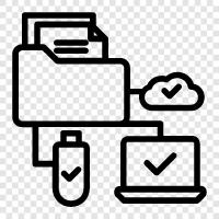 archives, backup service, data protection, online backup icon svg