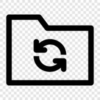 Archives, Storage, Folder management, Folder structure icon svg