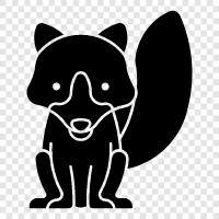 Arctic Foxes, Foxes, Wildlife, Mammals icon svg