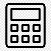 arithmetic, calculation, numbers, addition icon svg