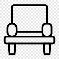 armchairs, lounge chair, recliner, chair icon svg