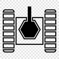 armoured, tank destroyer, tank crew, armour icon svg