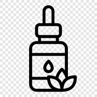 Aromatherapie, Diffusor, Öl, therapeutisches symbol