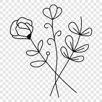 arrangement, bouquet, corsage, flower girl icon svg