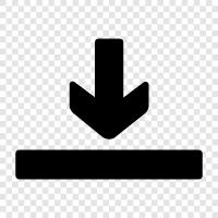 arrow, down, left, right icon svg