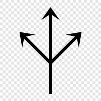 arrow, symbols, economic, investment icon svg