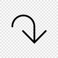 arrow, down, left, right icon svg