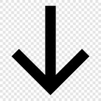 arrow, down, left arrow, right arrow icon svg