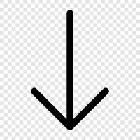 arrow, control, up arrow, down arrow icon svg