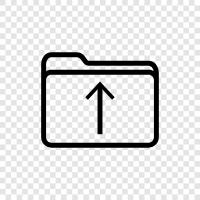 Arrow Folder icon, Arrow Icon, Folder Icon, Windows 10 Arrow Folder icon svg