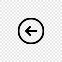 arrow left, left arrow key, left arrow keychain, left arrow icon svg
