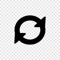 arrows, symbol, design, color icon svg