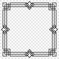 Art Deco Frame Design icon