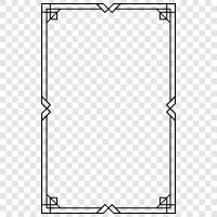 art deco style, art deco furniture, art deco posters, art deco frame icon svg