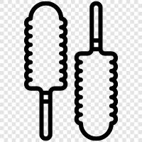 art, paint, canvas, bristles icon svg