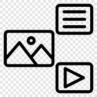 article, blog, website, blog post icon svg