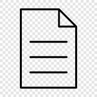 article, paper, writing, Document icon svg