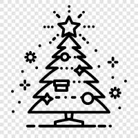 Artificial Christmas Tree icon