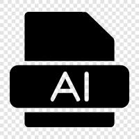 artificial intelligence, machine learning, deep learning, neural networks icon svg