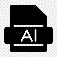 artificial intelligence, machine learning, deep learning, neural networks icon svg