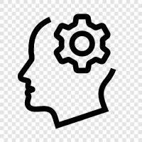 Künstliche Intelligenz, maschinelles Lernen, Deep Learning, natürliche Sprachverarbeitung symbol