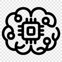 artificial intelligence, machine learning, deep learning, AI development icon svg