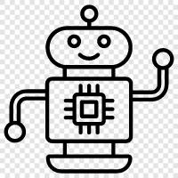 artificial intelligence, machine learning, deep learning, neural networks icon svg