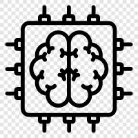 artificial intelligence, machine learning, deep learning, neural networks icon svg