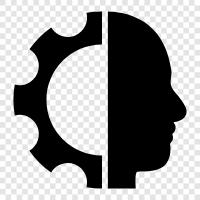 artificial intelligence, android, computer, cyber icon svg