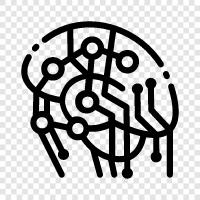 artificial intelligence, deep learning, convolutional neural networks, recurrent neural networks icon svg