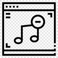 Artists, Songs, Music Videos, Music songs icon svg