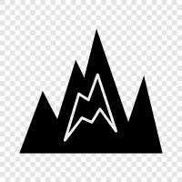 ascent, summit, peak, top icon svg